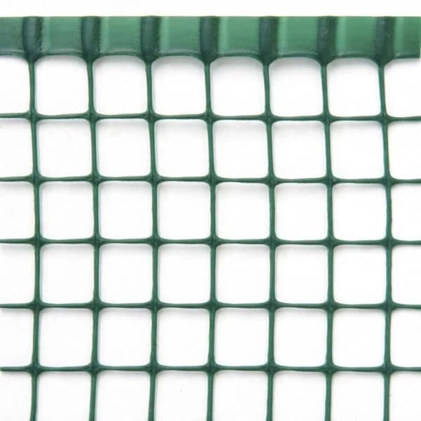 Skyddsnät - VERDEMAX - Modell Quadra - Maska 20mm - Höjd 1m - Färg Grön