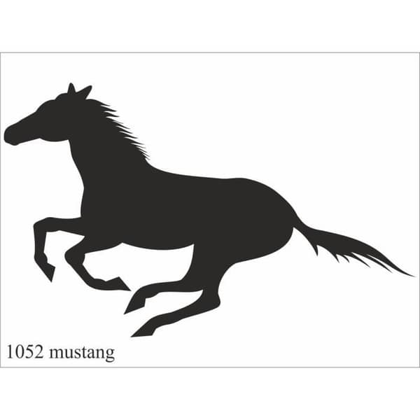 Klistermärke Maxi Decor Sticker, Häst, 50 x 35 cm