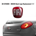 Miniatyrbild 1 av 3: Fiat 3D Replacement Logo Sticker för Bravo, Rear