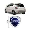 Miniatyrbild 2 av 4: 3D-dekal - Lancia - Ypsilon - Svart - 71 x 73 mm - Officiellt tillverkad i Italien Produkt
