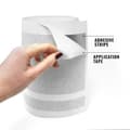 Miniatyrbild 2 av 4: Klistband - Stripes - 12 cm x 5 mt - Vinyl - Vit - Väderbeständiga