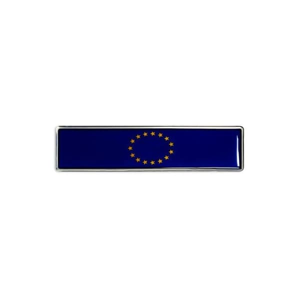 Sticker 3D Sticker Europe Plate, 110 x 27 mm
