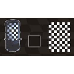 Film Adhesiv - Inte specificerad - Set 44 Bitars - Svart - 140 x 140 mm - Hög Prestanda