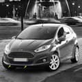 Miniatyrbild 4 av 4: Främre självhäftande profil för Fiesta Car, blå