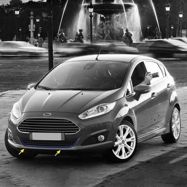 Främre självhäftande profil för Fiesta Car, blå