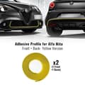 Miniatyrbild 1 av 4: Självhäftande profil - Alfa Romeo - Mito - Gul - 2 'Easy Cleaner Pro' handdukar - Hög kvalitet