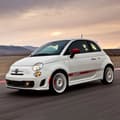 Miniatyrbild 2 av 3: Självhäftande remsor - Fiat - 500 Abarth - Racingknapp - Väderbeständighet - Paket med 2 remsor