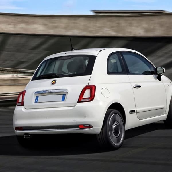3D Abarth officiella ersättningslogodekal för Fiat 500