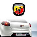Miniatyrbild 1 av 3: 3D Abarth officiella ersättningslogodekal för Fiat Bravo, bak