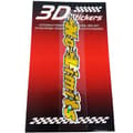 Miniatyrbild 2 av 2: 3D Sticker Sticker No Limits Guld, 97 x 18 mm