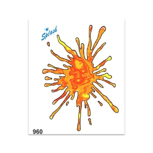 Sticker Splash Stain Sticker, 20 x 24 cm