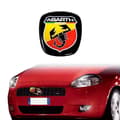 Miniatyrbild 1 av 3: 3D Abarth Officiell Logotyp Ersättningsdekal för Fiat Grande Punto, fram