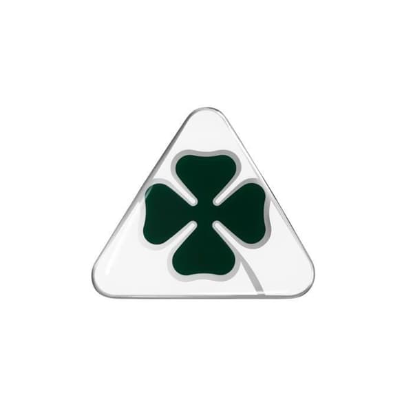 3D-dekal - Alfa Romeo - Quadrifoglio Verde - 5 cm - Flexibel - Blank