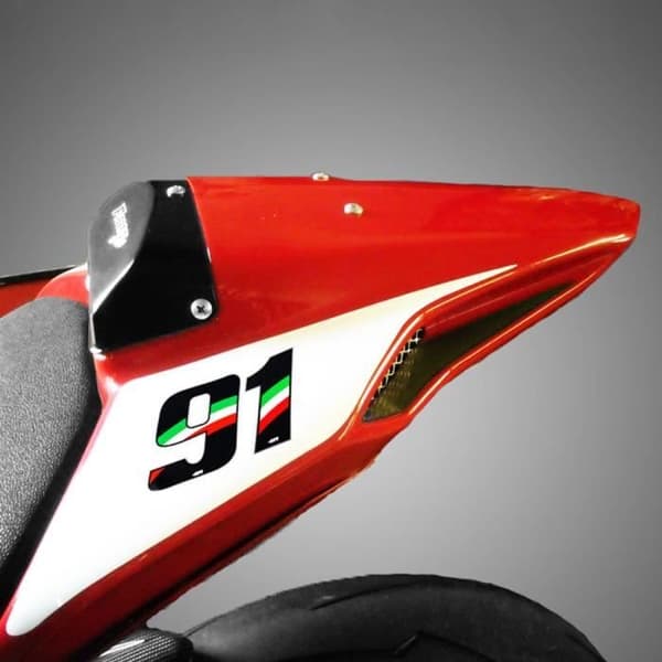 Klebelapp - Ej specificerad - Nummer 1 - Svart - 27 x 37 mm - Motorcykel