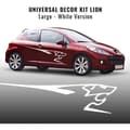 Miniatyrbild 1 av 4: Självhäftande dekorationssats - Peugeot - 207 - 2 delar - 220 cm - Vit