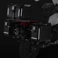 Miniatyrbild 3 av 3: Reflekterande Tejpbitar - Ej specificerat - 1 x 30 cm - 2 Bit - Svart - Motorcykelsäkerhet