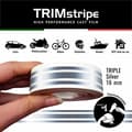 Miniatyrbild 1 av 4: Klistband - Trim Stripe - Silver - 16 mm x 10 mt - Termoformbar - Väderbeständig