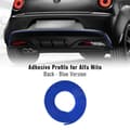 Miniatyrbild 1 av 4: Bakre självhäftande profil för Alfa Romeo Mito bil, blå