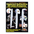 Miniatyrbild 1 av 4: 3D Refractive Stickers Vita pilar, 12 x 105 mm, 3 stycken
