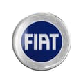 Miniatyrbild 1 av 4: 3D-dekal - Fiat - Officiell logotyp - Blå - Diameter 75 mm - Polyuretanharts