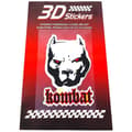 Miniatyrbild 2 av 2: 3D-dekal Pitbull Kombat, 70 x 55 mm