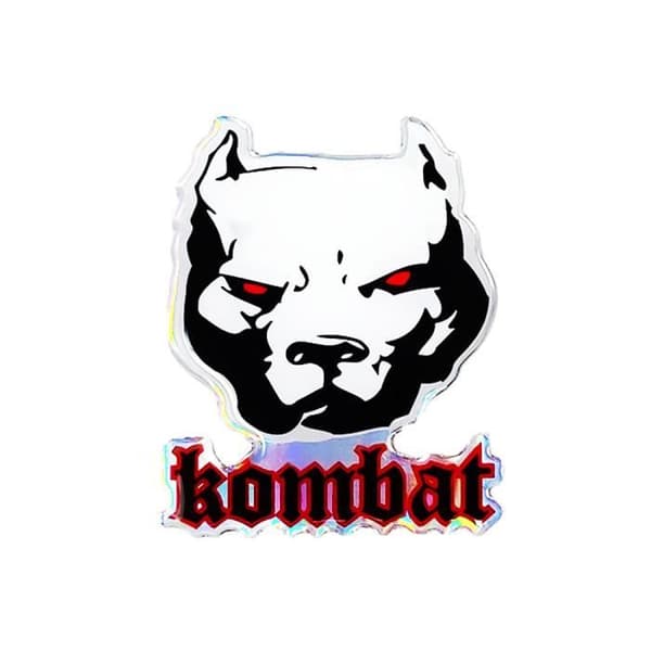 3D-dekal Pitbull Kombat, 70 x 55 mm