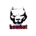 Miniatyrbild 1 av 2: 3D-dekal Pitbull Kombat, 70 x 55 mm
