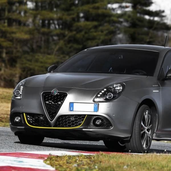 Främre självhäftande profil för Alfa Romeo Giulietta bil, gul