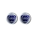 Miniatyrbild 1 av 4: 3D Lancia officiella logotypdekal, diameter 12 mm, 2 stycken