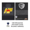 Miniatyrbild 4 av 4: 3D Lancia Official HF Logo dekal, 60 x 35 mm