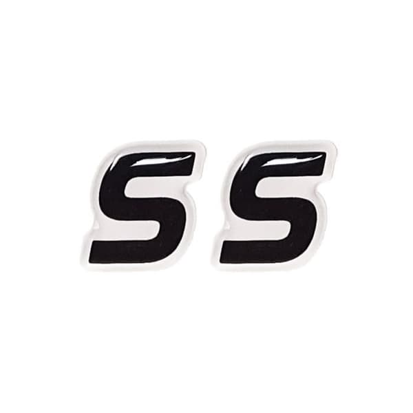 3D-klistermärke självhäftande bokstäver par "S"