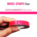 Miniatyrbild 1 av 4: Klistret Band för Motorcykelfälgar - Fuchsia Fluo - 9 mm x 6 mt - Motståndskraftiga - Hållbara - Sportig Look