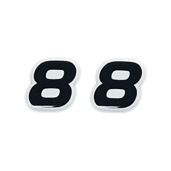 3D-klistermärke med självhäftande bokstäver "8"