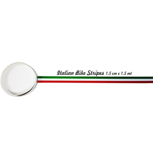 Racing självhäftande tejp för motorcyklar, Italien Färger, 15 mm x 1,5 mt