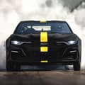 Miniatyrbild 3 av 4: TT Stripe Biltejp, Gul, 10 cm x 10 m