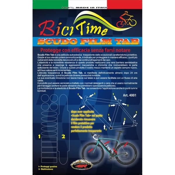 Tab Carbon Sticker Film 10 x 25 cm
