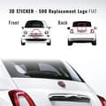 Miniatyrbild 3 av 3: Dekal - Fiat - 500 - 3D - Flexibel - Oföränderlig