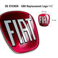Miniatyrbild 2 av 3: Dekal - Fiat - 500 - 3D - Flexibel - Oföränderlig