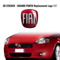 Miniatyrbild 1 av 3: Fiat 3D Replacement Logo Sticker för Grande Punto, fram