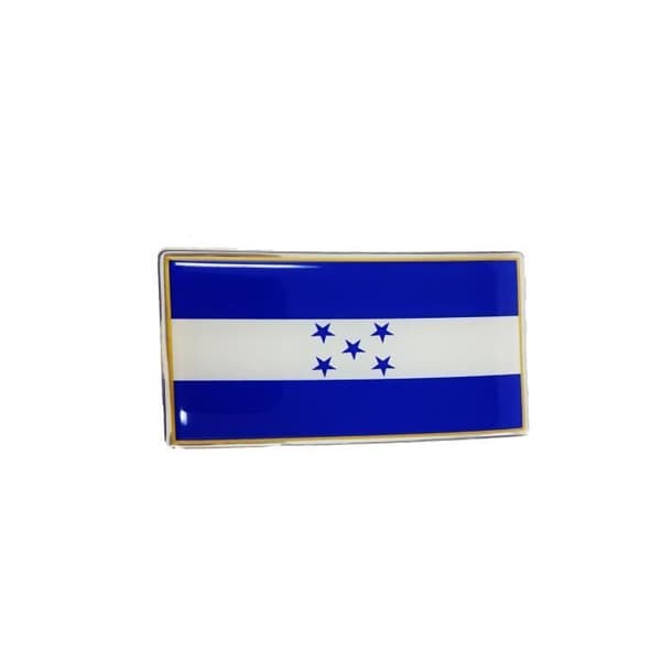 3D-klistermärke Honduras flagga, 88 x 40 mm