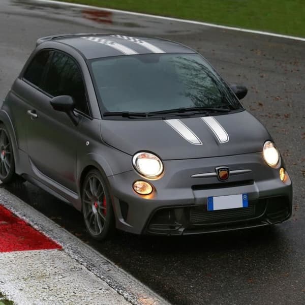 Självhäftande remsor - Fiat - 500 - Vit - Förpackning om två - Dekorativt