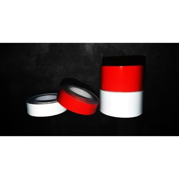 Reflekterande tejp - Ej specificerad - Röd - 25 mm x 3 m - Flera användningsområden - Garanterad vidhäftning
