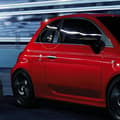 Miniatyrbild 4 av 4: Färdigskuren Abarth Scorpion Sticker, Vit, h 10,5 cm