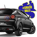 Miniatyrbild 3 av 4: Autocollant - Grazie Vale - Valentino Rossi - 14 x 16 cm - 6 Ämnen - Väderbeständiga