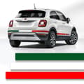 Miniatyrbild 1 av 4: Stripes 3 modulära självhäftande remsor för bil, Italiens flagga, 10 cm x 1 m