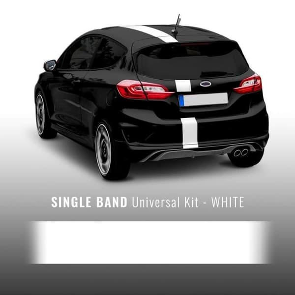 Universell Tejp - Stripe - Vit - 15 x 500 cm - Vinyle CAST - Väderbeständighet