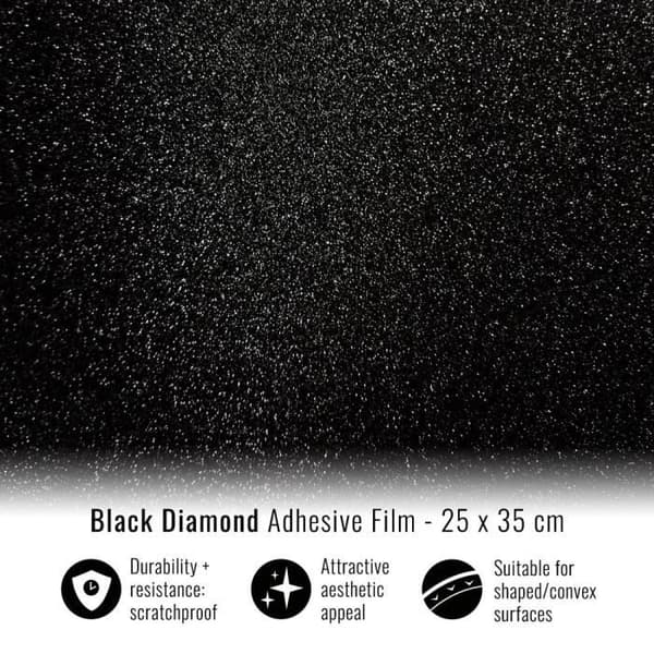 Självhäftande omslagsfilm för bilar, Black Diamond, 25 x 35 cm
