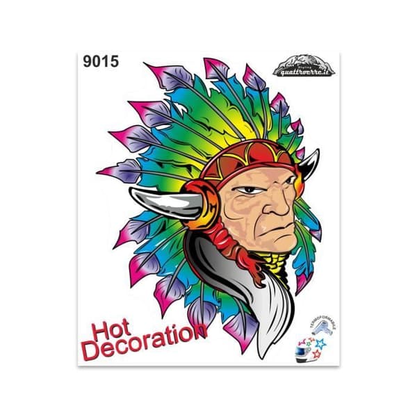 Klistermärke Indian Sticker, 20 x 24 cm