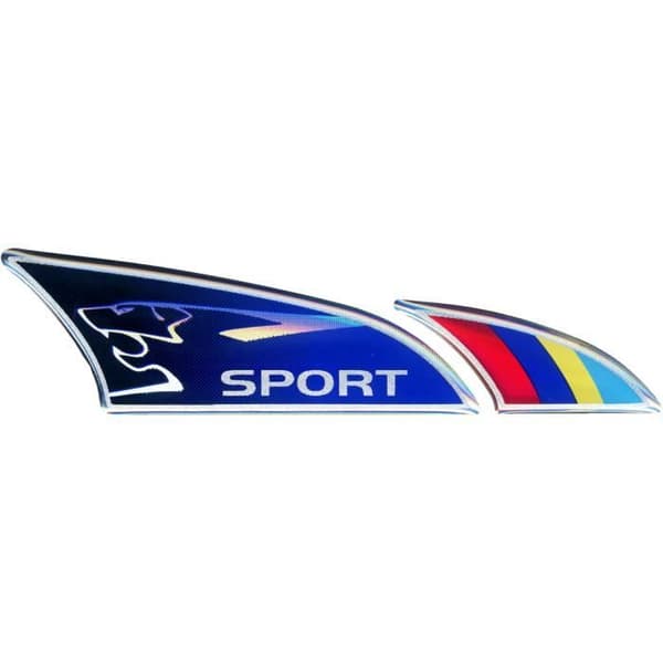 3D LogoSport Typ Peugeot 100 x 27 mm