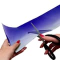 Miniatyrbild 2 av 4: Solskyddsremsa - Ej specificerad - Gradient - Anti-repa polyester - 130 x 20 cm - Blå